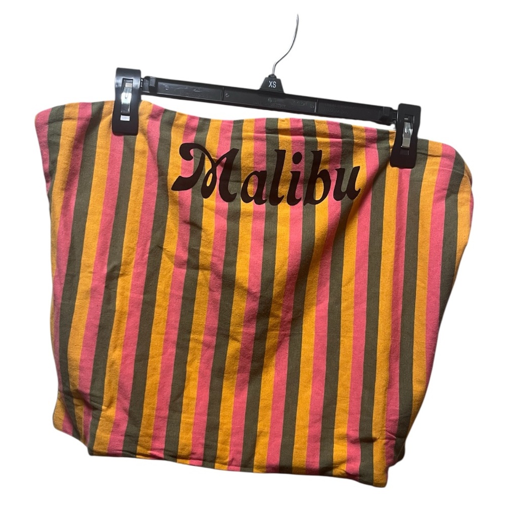 Multicolor Striped Tube-Top - Unknown Brand